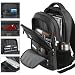 marcello 20 Zoll Laptop Rucksack Herren, Schulrucksack für Teenager Jungen