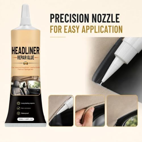 Waterproof Car Headliner Repair Glue Strong Adhesive for Auto Interior - 4
