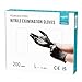 Produktbild EUROPAPA® 200x Einweghandschuhe Nitrilhandschuhe puderfrei Untersuchungshandschuhe EN455 EN374 latexfrei Einmalhandschuhe Handschuhe in Gr. S, M, L & XL verfügbar (L, Schwarz)