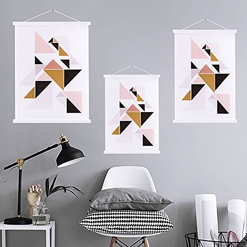 Sanauto A0 Posterleiste Posterschiene Posterleisten 91CM, Magnet Magnetische Holz Poster Aufhänger Halter Rahmen Leisten Bilder Bild… – Ansicht 5