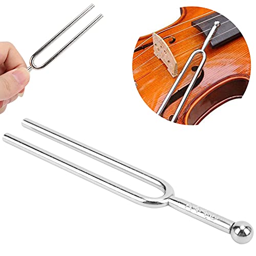 Diapasão musical, diapasão de aço inoxidável portátil preciso 440Hz para instrumento