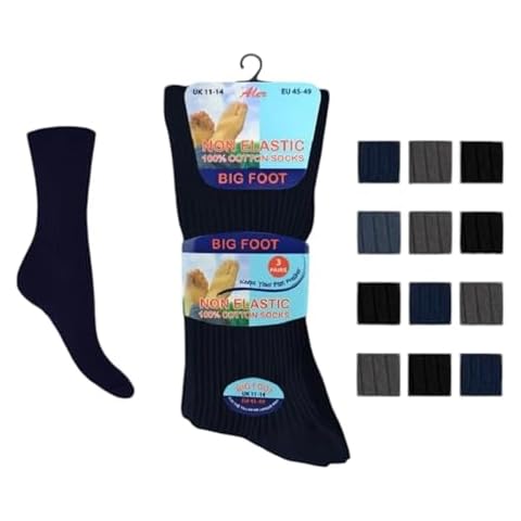 Rozgul Extra Wide Cotton Socks for Diabetics Cover