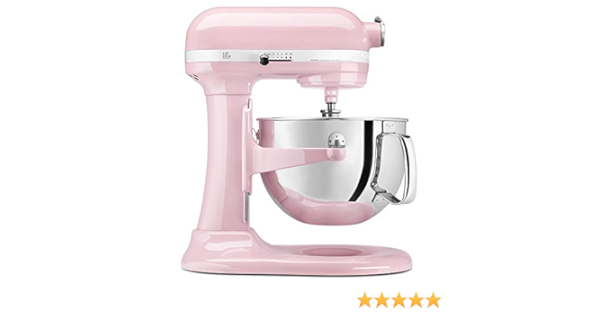 black and rose gold cake mixer