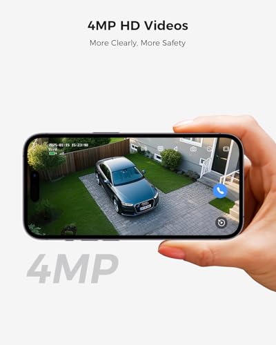 Image of Hiseeu Solar Security Cameras Wireless Outdoor System, 8 Cam-Kit, Expandable to 10CH, No Monthly Fee, Solar-Powered, Home Security Cameras System with 2K Color Night Vision, 2.4G & 5G WiFi, 1TB HDD