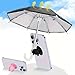 Piggy Suction Cup 3-Piece Cell Phone Umbrella Sunshade for Smartphone Outdoor Stand