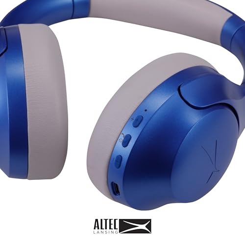 Image of Altec Lansing ComfortQ 2.0 Over Ear Bluetooth Headphones, Wireless Noise Cancelling Headphones with 50-Hour Battery, Foldable Design, Voice Assistant, Quick Charge, Bluetooth 5.3