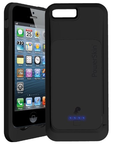 XPAL APPLE CERTIFIED POWERSKIN 1500MAH BATTERY SHOCKPROOF RECHARGEABLE BATTERY CASE FOR IPHONE 5 / 5S