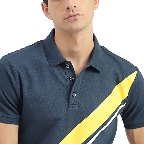 Image of United Colors of Benetton Men's Solid Regular Fit Polo Shirt