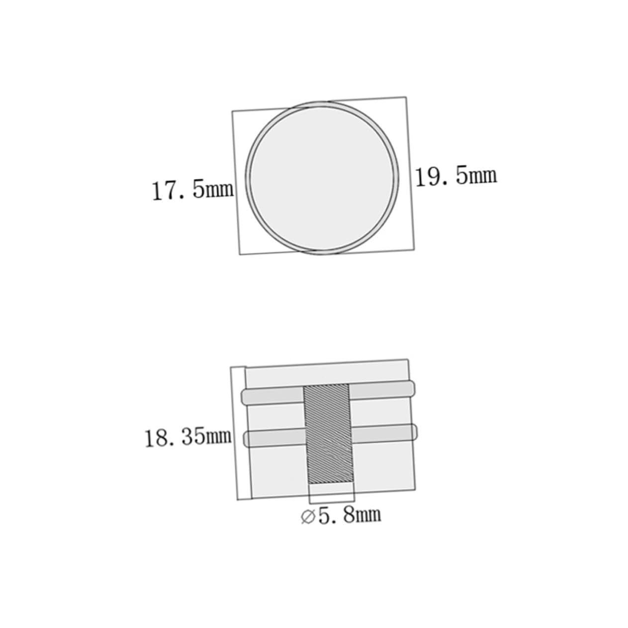 10Pcs new PBS-24-202 for 6ft foot switch, guitar effects (resetting)