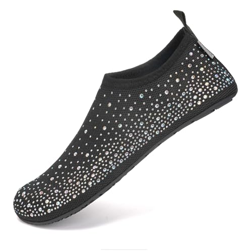 Image of WateLves Womens Barefoot Water Shoes Travel House Slippers for Indoor and Outdoor Aqua Socks for Beach Swim Surf Yoga Dancing Camping Must Haves