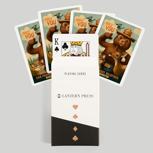 Lantern Press Naipes Póker 52 Cartas Adultos miniatura 6