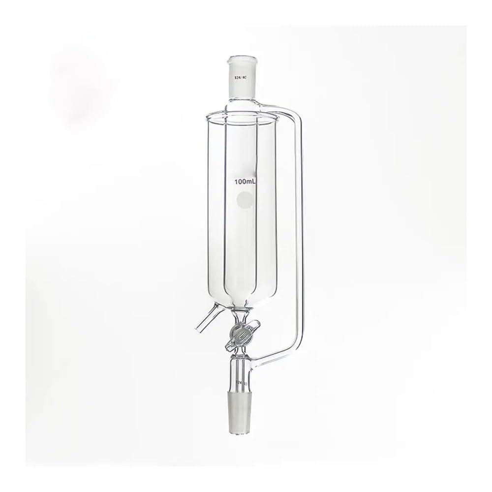 Vetreria da laboratorio Imbuto a pressione costante in vetro borosilicato LH-230 con valvola in vetro sostituibile(LH-230-607)