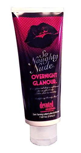 Devoted Creations So Naughty Nude OVERNIGHT GLAMOUR Sunless Lotion - 7 oz.