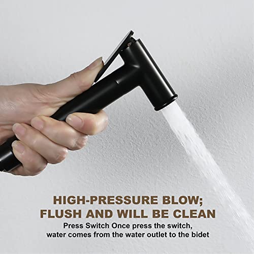 Kit de pulvérisateur à main haute pression pour entretien et hygiène intime WC