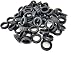 Lot of 25 Rubber Grommets 1" Inside Diameter - Fits 1-1/4" Panel Holes
