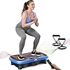 AXV Vibration Plate Fitness Platform Exercise Machine Vibrating Shaking Full Body Shaker Workout Vibrate Stand Shake Board Sport for Weight Loss Fat Burner for Gym Home Office