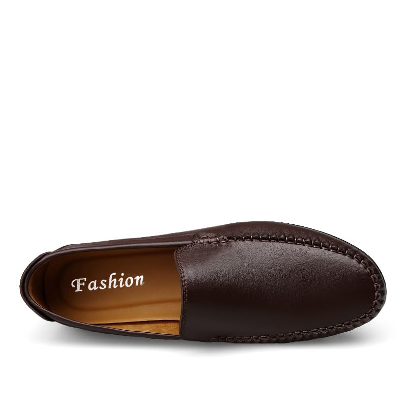 MWX Men's Loafers Casual Slip On Shoes Soft Dress Loafers for Men Lightweight Formal Driving Boat Shoes4