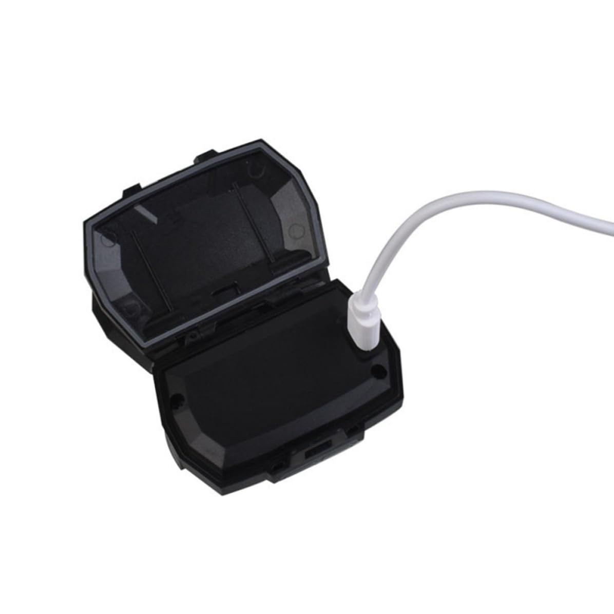 Lampada Frontale con Sensore di Attivazione Ipx4, 2 Pezzi, Luce LED Xpe Cob Ricaricabile Usb, Comoda per Camminare e Lavoro Notturno