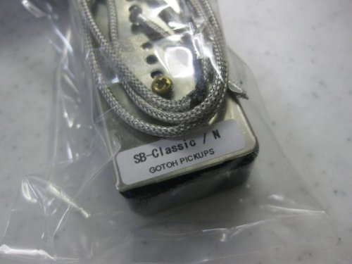 Amazon.co.jp: GOTOH PICKUPS SB-Classic ネック側ブラック : 楽器