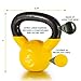 ProsourceFit Vinyl Coated Cast Iron Kettlebells for Full Body Fitness Workouts, 10 lb, Yellow