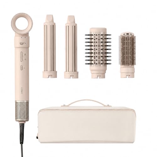 Generic 5-in-1 Hot-Air Styler with Negative Ions & Travel Bag