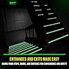 Lockport Glow in The Dark Tape - 2 Pack - 30 Ft x 1 in - Bright - Rechargeable - Reflective - Halloween Decoration, Christmas Decor, Night Decorations, Safety and Home Marking, Stairs, Exit Sign #5