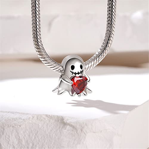 Image of GNOCE Halloween Charm Bracelet Fit Pandora Beads for Women Gift