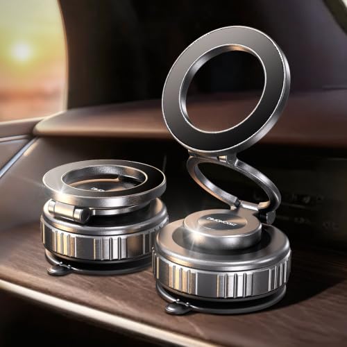 Image of 【Upgraded】All Metal for Magsafe Car Mount, Vacuum Magnetic Phone Holder