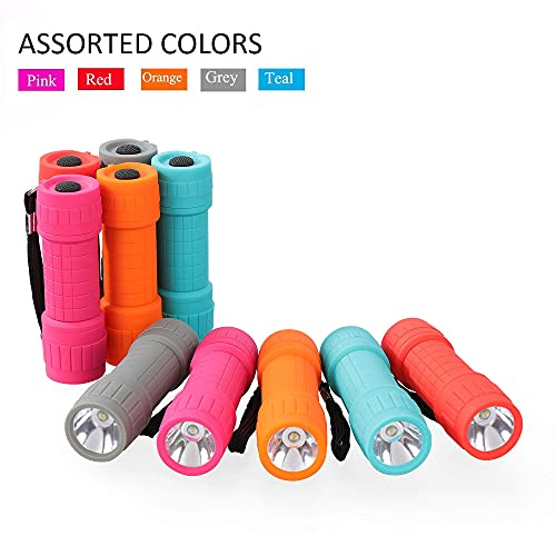 Fastpro 10-Pack, Super Bright 100-Lumen (1W) Led Mini Flashlight Set, 30-Pieces Aaa Dry Batteries Are Included And Pre-Installed #TOP2