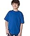 Gildan Youth Ultra Cotton T-Shirt, Style G2000B, 2-Pack, Royal, Small