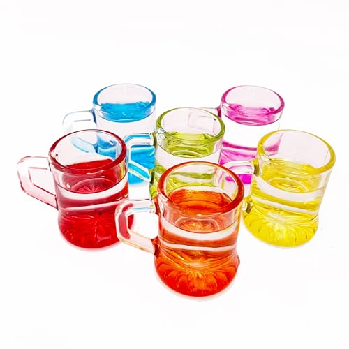 Carlso Bunte Schnapsgläser, Shotgläser 2-3cl mit Henkel (24)
