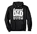 Retro Gymnast Dad Gymnastics Dad Daddy Fathers Day Men Guys Pullover Hoodie