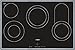 Produktbild Bosch NKC845F17 Serie 4 Kochfeld Elektro nicht autark / 79,5 cm / Hauptsensor mit Pause-/ Stopp-Funktion / Sicherheitsabschaltung / schwarz