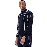 Fila Herren Tusk Track Jacke, Blau, M