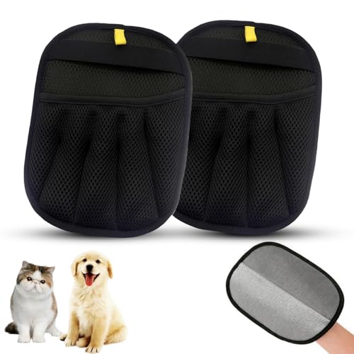 Mhwan Quita Pelos Mascota, 2 Piezas Electrostáticos Automáticos Guante Quitapelos Mascotas, Engrosado, Resistente Al Desgaste Y Duradero, Sin Esquinas Muertas, Fáciles De Limpiar Y Usar Mhwan Quita Pelos Mascota, 2 Piezas Electrostáticos Automáticos Guante Quitapelos Mascotas, Engrosado, Resistente Al Desgaste Y Duradero, Sin Esquinas Muertas, Fáciles De Limpiar Y Usar