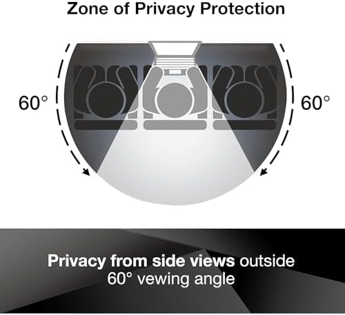 3M Computer Privacy Screen Filter for 17 inch Monitors - Black - 5:4 Aspect - PF170C4B — view 3