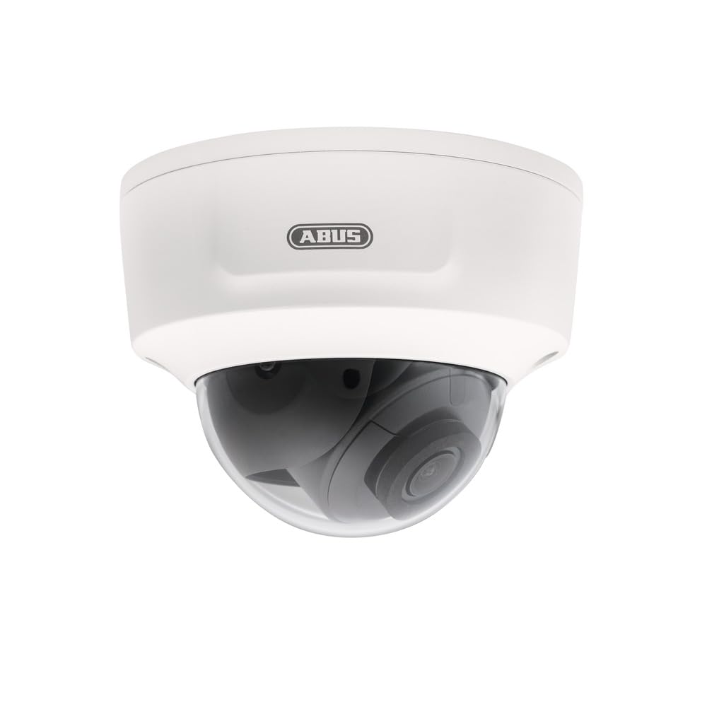 ABUS IP-Dome Kamera 4 MPx (2,8 mm) mit HDMI & PoE – Parallelbetrieb HDMI/Netzwerk, Tag/Nacht-Überwachung, Mensch-/Fahrzeugerkennung, IP67 wetterfest, microSD-Aufzeichnung