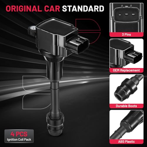 Image of BDFHYK Ignition Coils Pack UF350 for Nissan Altima Sentra X-Trail