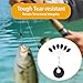 900PCS 6 in 1 Rubber Bobber Stops Tough Tear-resistant Bobber Stopper Tight Slip-proof Stops fot Fishing Line L M and S Size Universal Tackle for Freshwater Saltwater Anglers Float Stop Kit (Black)