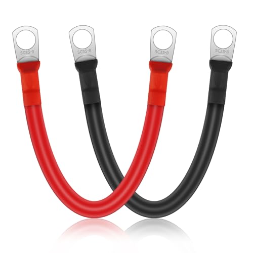 EEEKit 2 Pezzi Cavi Inverter Batteria, Cavo Caricabatteria Per Auto 12v