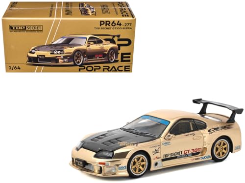 1:64 Diecast Model Car Compatible with Toyota Supra GT300 Top