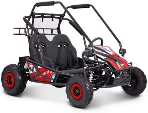 Mud Monster XL 60v 2000w Electric Go Kart Full Suspension (Red)