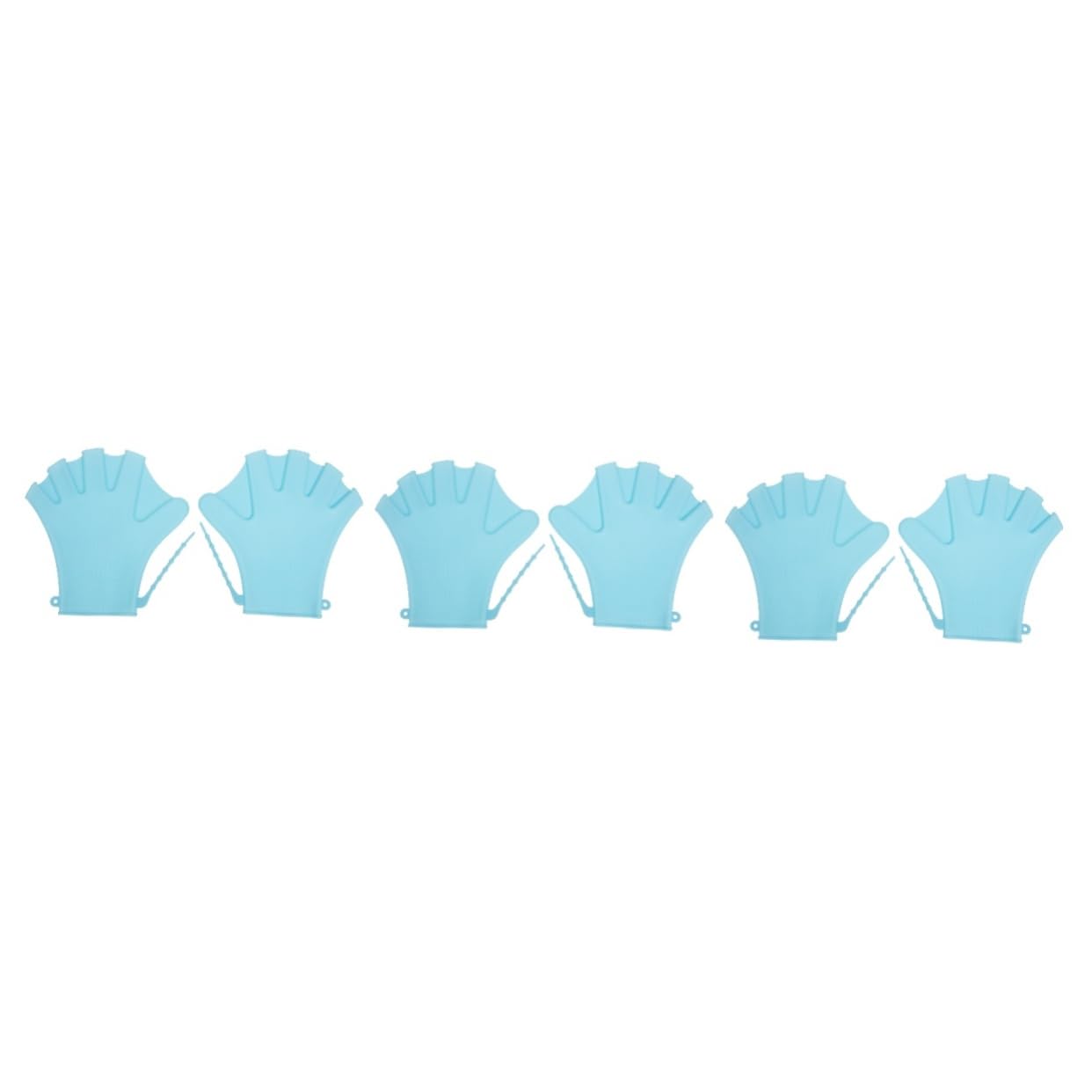 Guantes de natación ajustables Yardwe para fitness acuático y buceo unisex 8