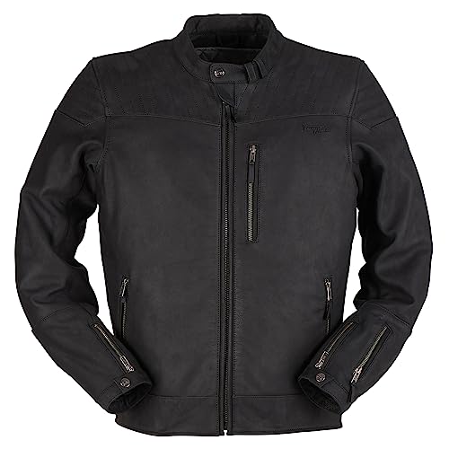 Furygan Clint Evo Veste de Moto Homme - Triples Couture - Légère & Respirante - Protection D30 épaules et Coudes, Couleur Noir ou Bleu, Differentes Tailles.