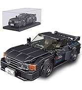 Mould King GTR32 Initial D Toy Car Building Sets with Acrylic Display Case, Collectible Model Car...