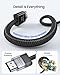Silkland Certified HDMI 2.1 Cable Compatible with PS5, Xbox Series X/S and Switch2, 3.3FT Braided, Minimalist Design, 4K@120Hz 8K@60Hz, 48Gbps Ultra High Speed HDMI Cable for TV/MacBook Pro/Mac mini