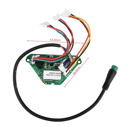 Clynex Controlador de tablero de instrumentos for patinete eléctrico Kugoo, Kirin S1, placa base, controlador de datos, pantalla digital LED, piezas de repuesto Pantalla de visualización de patinete e