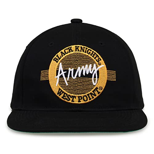 The Game NCAA Army Black Knights Retro Circle Design Hat, Adjustable, One Size