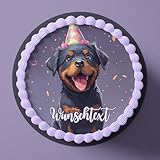 CGD Personalisierbarer Essbare Tortenaufleger aus Fondant oder Esspapier...