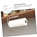 OFFSCH 2pcs Stainless Steel Paper Towel Holder Wall Mount Rack Industrial Paper Towel Roll Holder Space-Saving